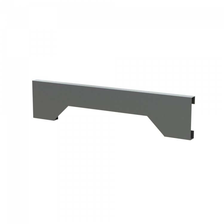 Фасад маленького ящика для верстака GAROPT, серия HARD, с отверстием для замка, СЕРЫЙ Фасад маленького ящика для верстака GAROPT, серия HARD, с отверстием для замка, СЕРЫЙ