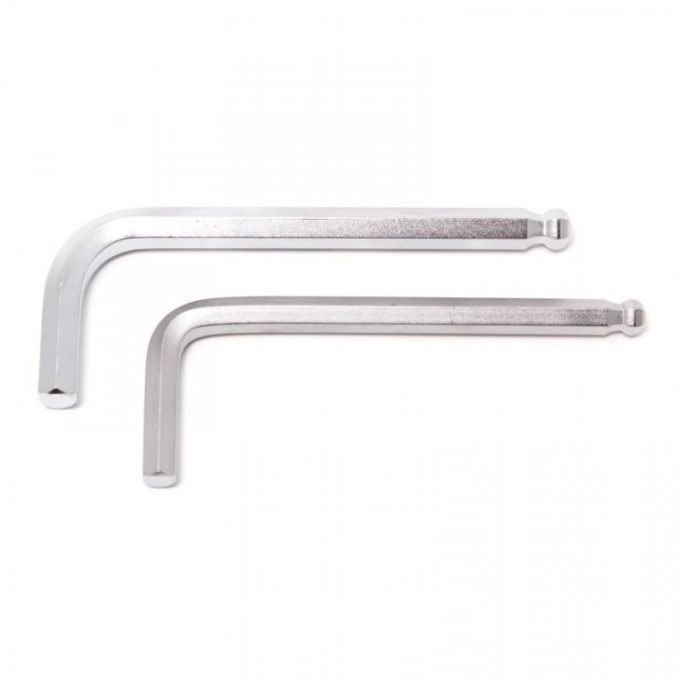 Ключ Г-образный 6-гранный длинный с шаром 8мм