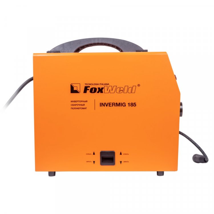 Сварочный полуавтомат Invermig 185  - Надежный 185А полуавтомат 3-в-1 с внутренним механизмом подачи проволоки. Сварочный ток 30-180 (MIG), 20-180 (TIG), 30-160(MMA). Возможность сварки порошковой проволокой (FCAW).    Разъём панельных розеток: 35мм²
