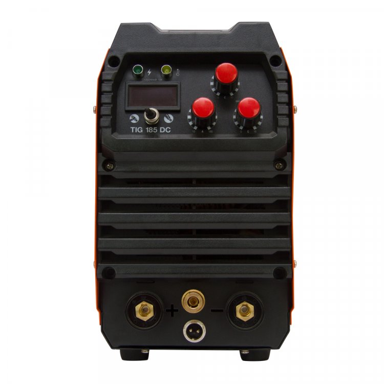 Аппарат аргонодуговой сварки TIG 185 DC - АППАРАТ АРГОНОДУГОВОЙ СВАРКИ TIG 185 DC Сварочный инверторный источник питания имеет следующие функции и особенности Аргонодуговую сварку на постоянном токе с бесконтактным поджигом Аппарат аргонодуговой сварки TIG 185 DC - АППАРАТ АРГОНОДУГОВОЙ СВАРКИ TIG 185 DC Сварочный инверторный источник питания имеет следующие функции и особенности Аргонодуговую сварку на постоянном токе с бесконтактным поджигом