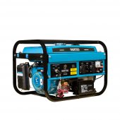 Бензиновый генератор Varteg G3500E - Бензиновый генератор Varteg G3500E (3.0 кВт / 3.5 кВт; 4Т двигатель 170F 212 куб.см 7 л.с.; алюминий; 2 * 230В/16А + 12В/5А; старт с ключа, стрелочный вольтметр; бак 15л) (арт. 5820)