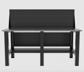 Верстак бестумбовый с экраном/ Стол для слесарных работ 1800*700 GAROPT, Gt1800STPP