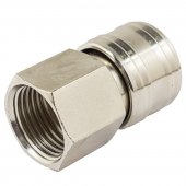 Быстроразъем пневматический с клапаном, внутренняя резьба 1/2" Быстроразъем пневматический с клапаном, внутренняя резьба 1/2"