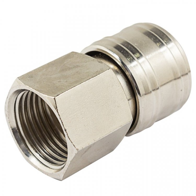 Быстроразъем пневматический с клапаном, внутренняя резьба 1/2" Быстроразъем пневматический с клапаном, внутренняя резьба 1/2"