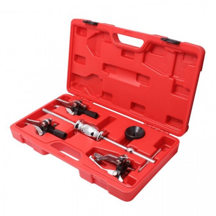 Обратный молоток  в комплекте со сменными трехлапыми съемниками-насадками, 5пр. (15-80мм), в кейсе Обратный молоток  в комплекте со сменными трехлапыми съемниками-насадками, 5пр. (15-80мм), в кейсе