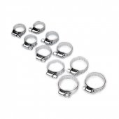 Набор хомутов червячных 10 пр.(10-18х2шт,12-20х2шт,14-23х2шт,15-25х2шт,16-27ммх2шт),в блистере Набор хомутов червячных 10 пр.(10-18х2шт,12-20х2шт,14-23х2шт,15-25х2шт,16-27ммх2шт),в блистере