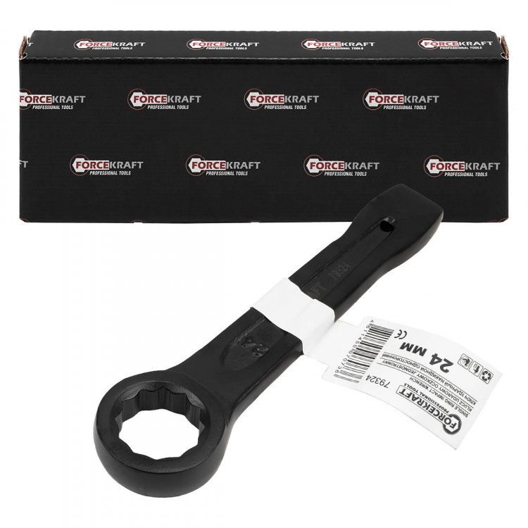 Ключ накидной ударный односторонний 24мм