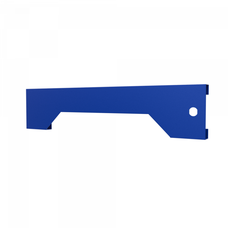 Фасад маленького ящика для верстака GAROPT, серия HARD, с отверстием для замка, СИНИЙ Фасад маленького ящика для верстака GAROPT, серия HARD, с отверстием для замка, СИНИЙ