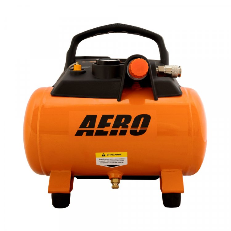 Компрессор безмасляный AERO 186/6 - безмасляный, 1,2кВт, 180л/мин, бак 6л (арт. 7128) Компрессор безмасляный AERO 186/6 - безмасляный, 1,2кВт, 180л/мин, бак 6л (арт. 7128)