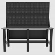 Верстак бестумбовый с двумя экранами/ Стол для слесарных работ 1800*700 GAROPT, Gt1800STPP2 Верстак бестумбовый с двумя экранами/ Стол для слесарных работ 1800*700 GAROPT, Gt1800STPP2