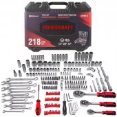 Набор инструментов 218пр. 1/4",3/8",1/2" (6гр.)(4-32мм)