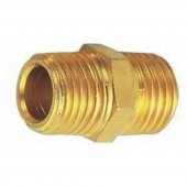 Штуцер латунный с наружными резьбами 1/2" X 3/8" (конус)