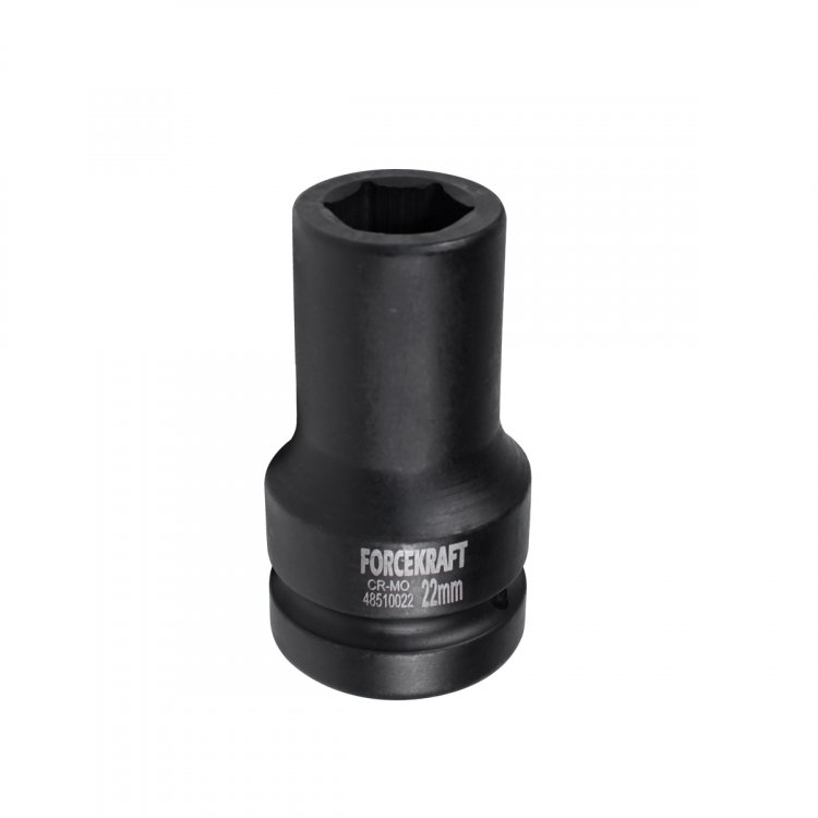 Головка ударная глубокая 22мм (6гр.), 1"
