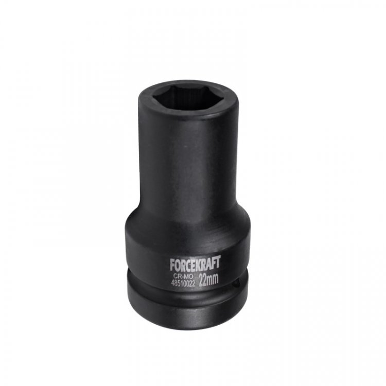Головка ударная глубокая 22мм (6гр.), 1"
