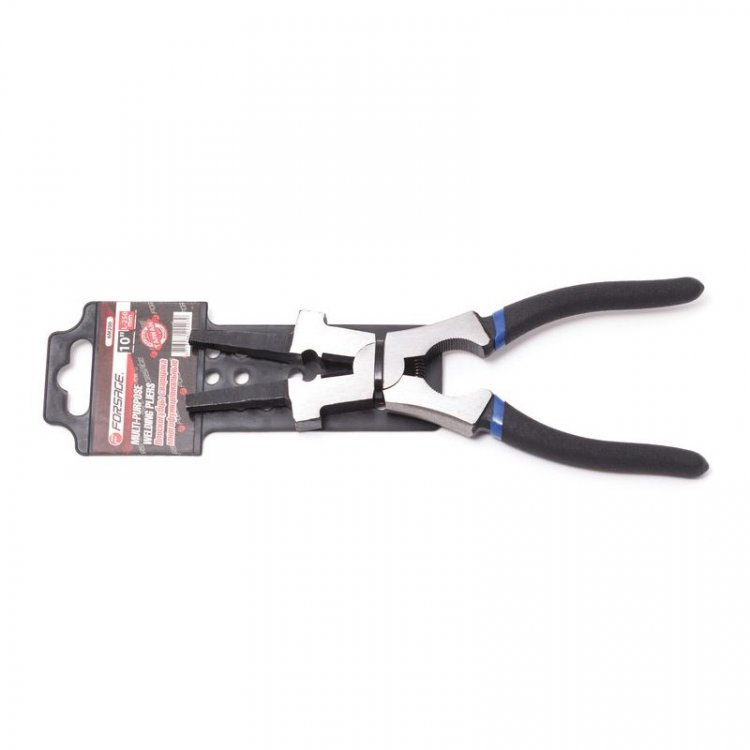 Плоскогубцы сварщика многофункциональные 10"-250мм, на пластиковом держателе