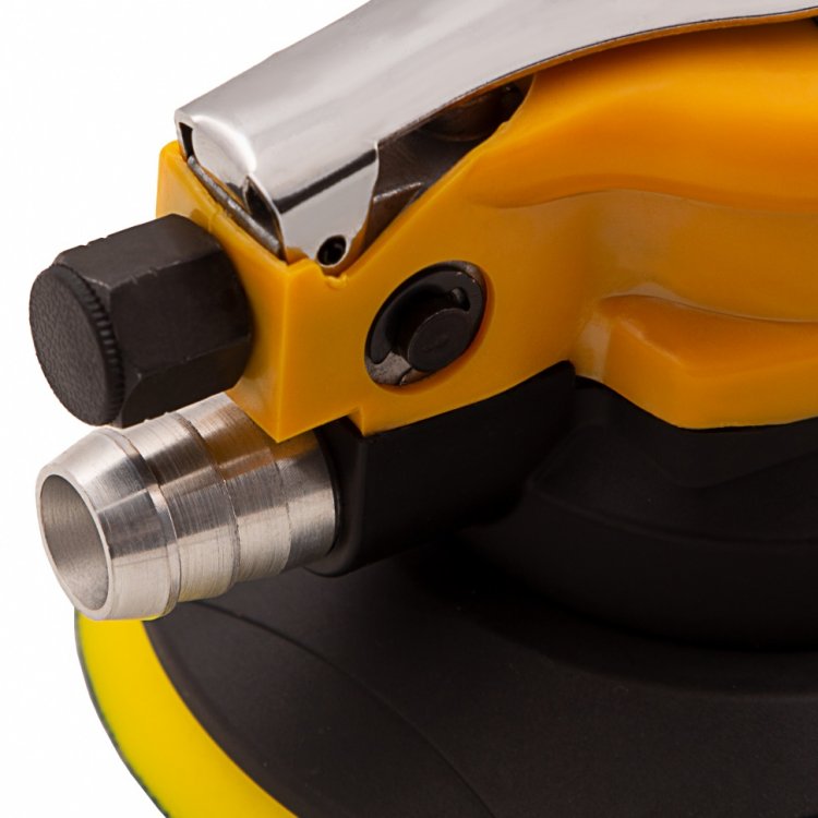 Эксцентриковая шлифовальная машина EPG150, 150 мм, 10000 об/мин, 5 мм, 160 л/мин// Denzel