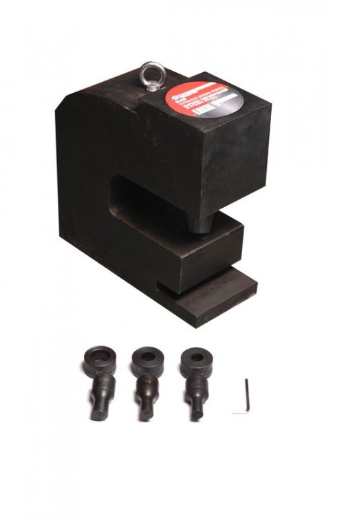 Дырокол гидравлический 50т  (Ø16, 17.5, 22, 25мм;сталь нерж.-14мм; медь/алюм.-16мм)