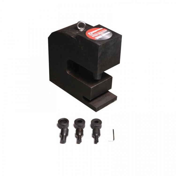 Дырокол гидравлический 50т  (Ø16, 17.5, 22, 25мм;сталь нерж.-14мм; медь/алюм.-16мм)