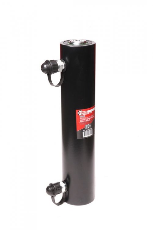 Цилиндр гидравлический двойного действия 20т(ход штока-250мм, Ø штока-40мм,общий Ø-80мм, L-390мм, 700bar) Цилиндр гидравлический двойного действия 20т(ход штока-250мм, Ø штока-40мм,общий Ø-80мм, L-390мм, 700bar)