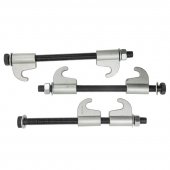 Стяжка пружин механическая усиленная со стопорами для фиксации "витка пружины" Стяжка пружин механическая усиленная со стопорами для фиксации "витка пружины"