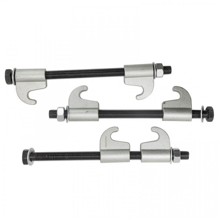 Стяжка пружин механическая усиленная со стопорами для фиксации "витка пружины"