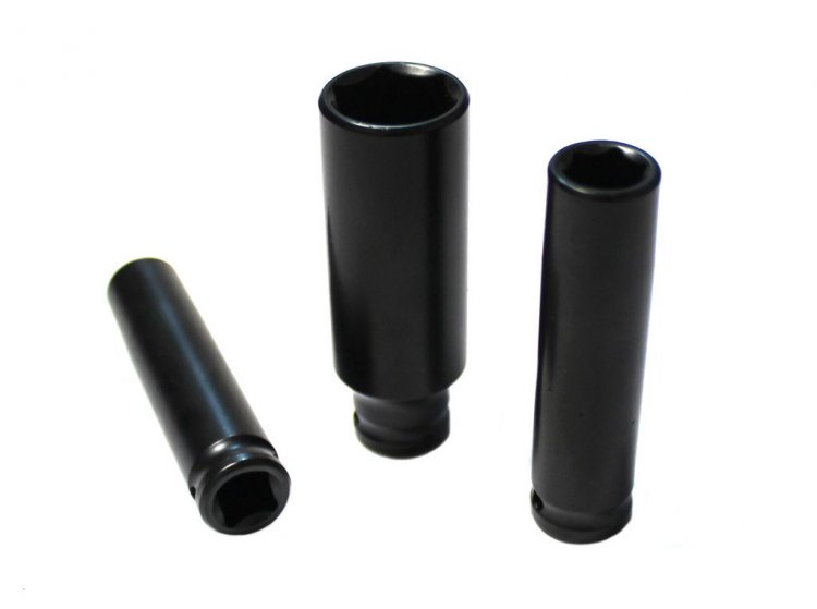 Головка ударная глубокая 13мм (6гр.), 1/4"