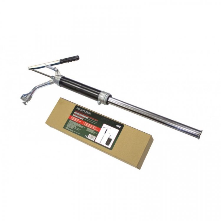 Насос ручной рычажный телескопический с краником для раздачи масла на бочку (пр.-ть 340гр./ход, раб. t  -20+40гр.)