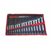 Набор ключей комбинированных 16 пр (6,7,8,9,10,11,12,13,14,15,16,17,18,19,22,24 мм), на полотне Набор ключей комбинированных 16 пр (6,7,8,9,10,11,12,13,14,15,16,17,18,19,22,24 мм), на полотне