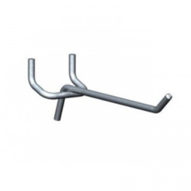 Крючок GAROPT для перфорированной панели / экрана верстака, 150мм (компл. 5 шт)