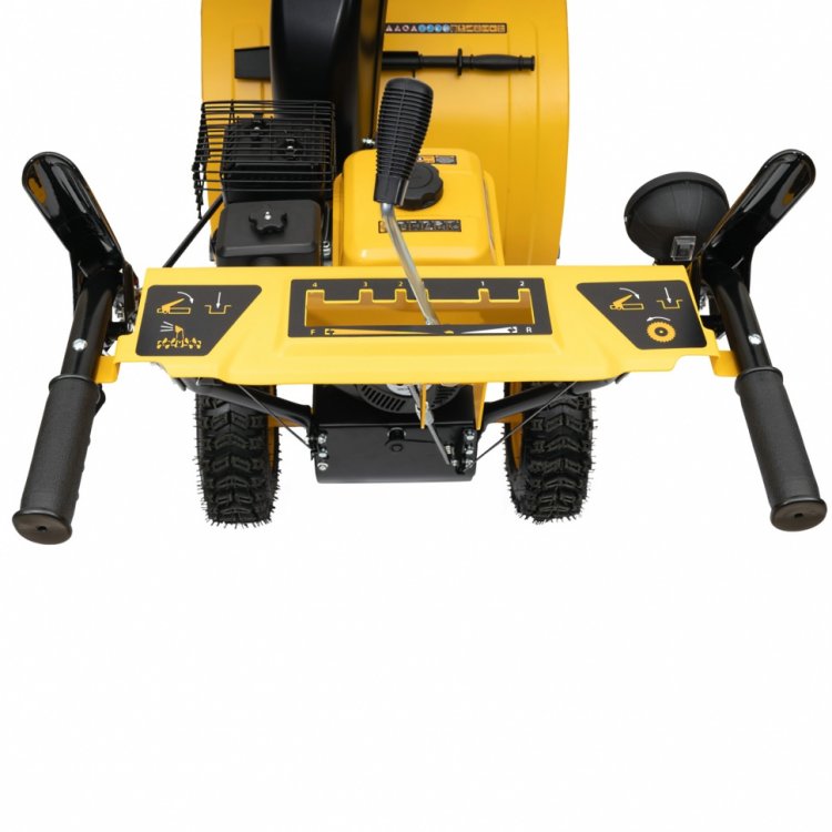 Бензиновая снегоуборочная машина SBM 610, 212cc, ручной старт, фара// Denzel