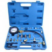 Набор для измерения давления в топливных системах (0-10 bar) 21пр. в кейсе. Набор для измерения давления в топливных системах (0-10 bar) 21пр. в кейсе.