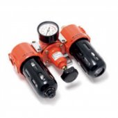 Блок подготовки воздуха (фильтр 5Мк + регулятор + маслодобавитель) 3/8" (0-10bar) Блок подготовки воздуха (фильтр 5Мк + регулятор + маслодобавитель) 3/8" (0-10bar)