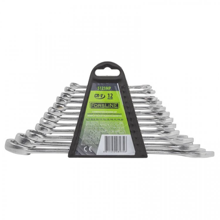 Набор ключей комбинированных 12 пр.(6-14,17,19,22мм),в пластиковом держателе