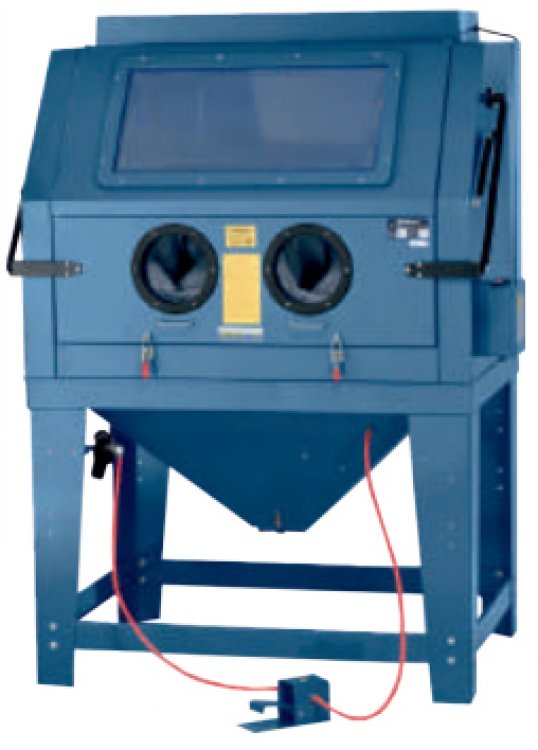 Пескоструйная камера с электродвигателем для очистки воздуха 220B 990л Пескоструйная камера с электродвигателем для очистки воздуха 220B 990л