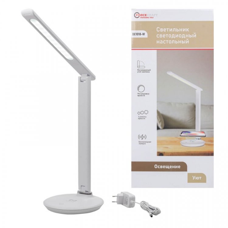 Светильник светодиодный настольный 220В (белый)