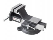 Тиски стальные поворотные с наковальней 8"-200мм