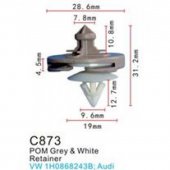 Клипса для крепления внутренней обшивки а/м Фольксваген пластиковая (100шт/уп.) Клипса для крепления внутренней обшивки а/м Фольксваген пластиковая (100шт/уп.)