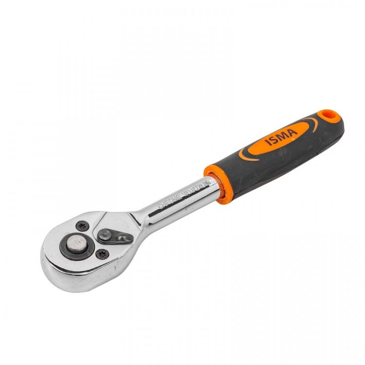 Трещотка реверсивная 1/4''(L-155мм, 24зуб) Трещотка реверсивная 1/4''(L-155мм, 24зуб)