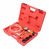Набор приспособлений для замены жидкости и проверки давления в системе охлаждения  а/м, 6пр., в кейсе Набор приспособлений для замены жидкости и проверки давления в системе охлаждения  а/м, 6пр., в кейсе