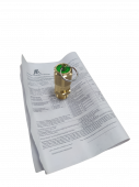 Клапан предохранительный с кольцом 3/8" 10AT.+ANELLO CE