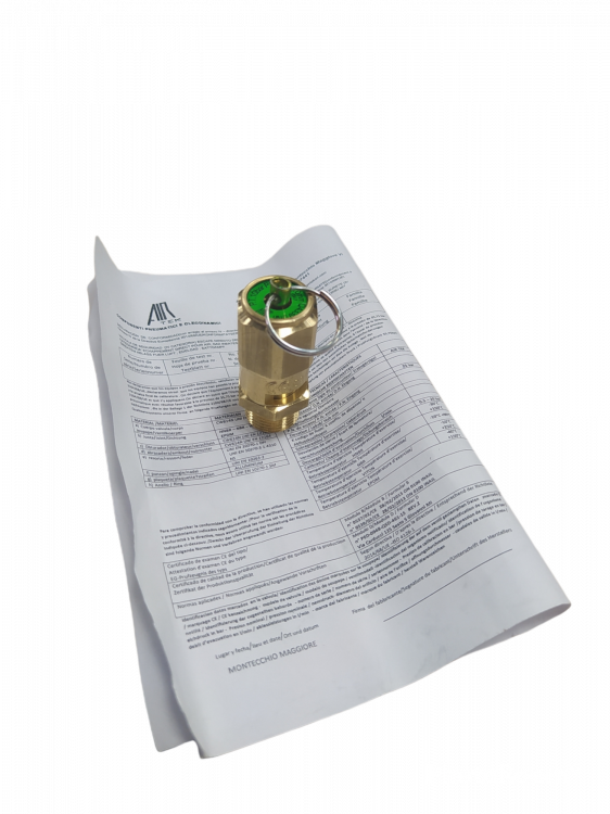 Клапан предохранительный с кольцом 3/8" 10AT.+ANELLO CE