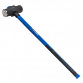 Кувалда с фиберглассовой ручкой и резиновой противоскользящей накладкой (6350г,L ручки-800мм) Кувалда с фиберглассовой ручкой и резиновой противоскользящей накладкой (6350г,L ручки-800мм)