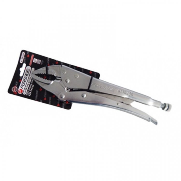 Зажим гейферный "прямой захват" 10"-250мм, на блистере Зажим гейферный "прямой захват" 10"-250мм, на блистере