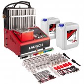 УСТАНОВКА ДЛЯ ТЕСТИРОВАНИЯ И ОЧИСТКИ ФОРСУНОК FSI, GDI И PIEZO LAUNCH CNC-605+ LNC-265 УСТАНОВКА ДЛЯ ТЕСТИРОВАНИЯ И ОЧИСТКИ ФОРСУНОК FSI, GDI И PIEZO LAUNCH CNC-605+ LNC-265