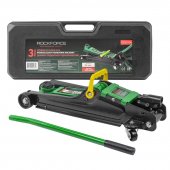 Домкрат подкатной гидравлический 3т низкопрофильный с резиновой накладкой(h min 85мм, h max 385мм),в кейсе Домкрат подкатной гидравлический 3т низкопрофильный с резиновой накладкой(h min 85мм, h max 385мм),в кейсе