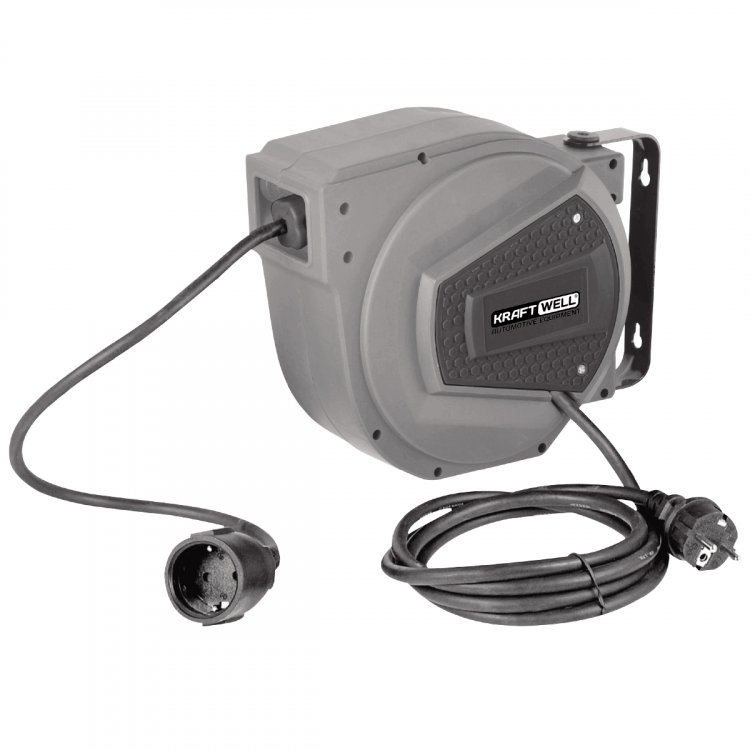 Катушка электрическая, 15 м., 220 В, 3х1,5 мм2 автосмотка