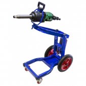 Тележка-держатель для ударного гайковерта на 4-х колесах (max нагрузка 50кг) Тележка-держатель для ударного гайковерта на 4-х колесах (max нагрузка 50кг)