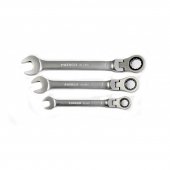 Ключ комбинированный трещоточный с шарниром 9мм