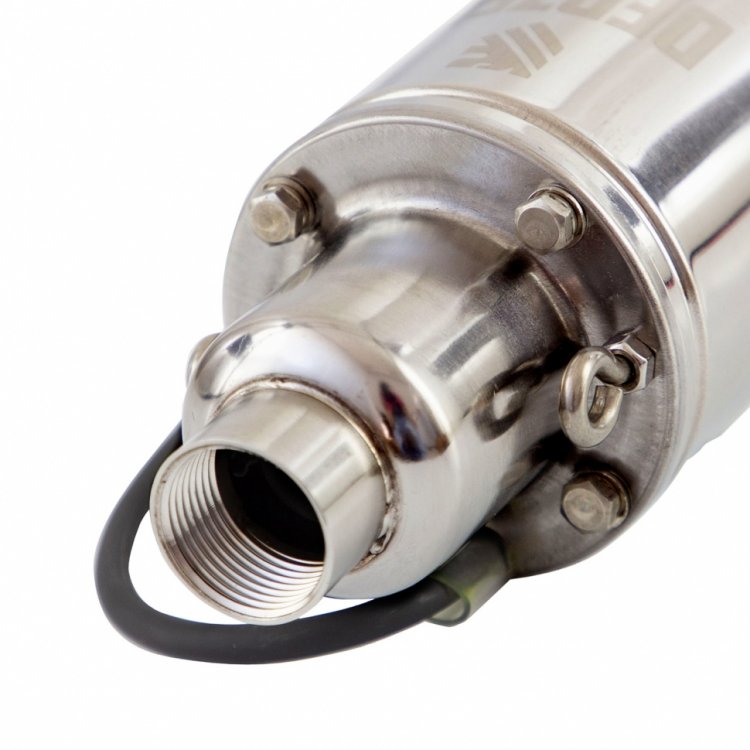 Скважинный насос DWS-4-150, винтовой, диаметр 4", 1300 Вт, 2000 л/ч, напор 150 м// Denzel Скважинный насос DWS-4-150, винтовой, диаметр 4", 1300 Вт, 2000 л/ч, напор 150 м// Denzel