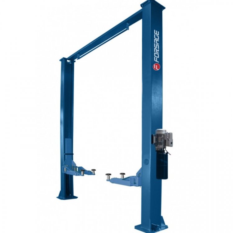 Подъемник двухстоечный электрогидравлический с верхней синхронизацией г/п 4,5т (380В)